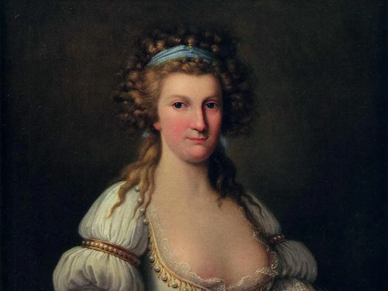 1762-Domenico Zeni - Ritratto di Anna Ricciarda d'Este